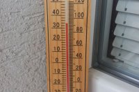 Miriama mala na balkóne na obed takúto cifru.