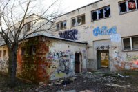 Budova bývalého Športového Gymnázia je dnes minulosťou.