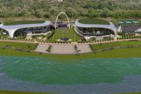 1. - 2. miesto - Víťazný návrh A z dielne Ing. arch. Pavla Mrázeka