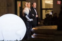 Spevák skupiny Vidiek Ján Kuric s manželkou