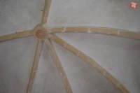 Gotická rebrová klenba v kaplnke