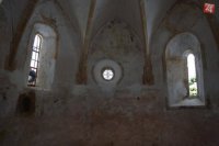 Tri okná na kaplnke, ktoré boli osádzané v stredu 17. januára 2018