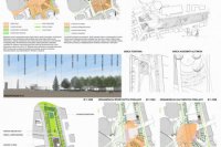 Hlinkovo námestie a Sad SNP - Návrh "A" - NewGardenDesign, Bratislava. Autori: Ing. Eugen Guldan, PhD., Ing. Zuzana Andrejovská, Mgr. Art. Marek Petrek
