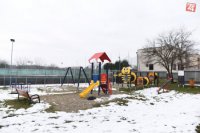 Na snímke detské ihrisko v obci Dolná Krupá.