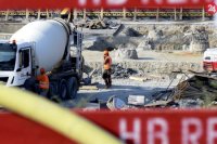 Stanica Nivy je momentálne jedným z najväčších stavenísk v Európe.