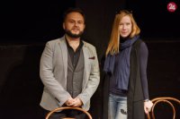 Na snímke nový umelecký šéf DJP Juraj Bielik a nová riaditeľka DJP Zuzana Šajgalíková