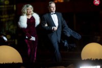 spevák skupiny Vidiek Ján Kuric s manželkou Simonou