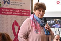 ambasádorka projektu Ostře sledovaná prsa ve V4 MUDr. Alena Kállayová