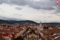 Výhľad z veže Dómu sv. Alžbety