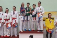 Team žien Karate klubu UNIZA