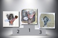 Zo stupňa víťazov si spevák a autor návrhov vybrali striebornú priečku.