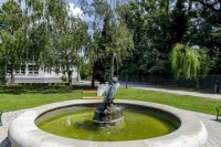 Fontána vo Vodárenskom múzeu.