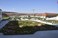 Baroková záhrada na Bratislavskom hrade.