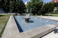 Fontána v Landererovom parku