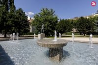 Fontána v Landererovom parku