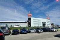 parkovisko pred Auparkom v Bratislave