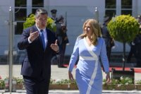 prezidentka SR Zuzana Čaputová a chorvátsky prezident Zoran Milanovič