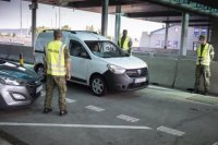 hraničná kontrola na priechode Kittsee - Jarovce