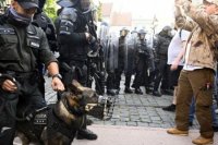 Protivládny protest na Hlavnej ulici v Košiciach