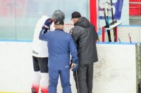 Taktická príprava pred 1. zápasom prešovských koňarov.