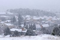 Silné sneženie vo štvrtok 9. decembra zasiahlo aj Nitru