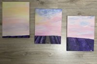 Zložený obraz je jeden z jej pôsobivých diel.