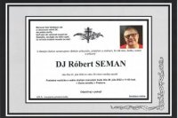 Smútočné parte známeho prešovského dídžeja.