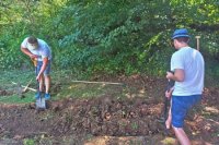 Chodník na Sigorde vznikol počas jedného dňa, pracovali na ňom najmä zamestnanci telekomunikačného operátora SWAN (4ka).