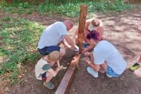 Na mieste sa stretla skupina prácechtivých kolegov a nadšencov, ktorí sa podujali k hodnotnému výsledku.