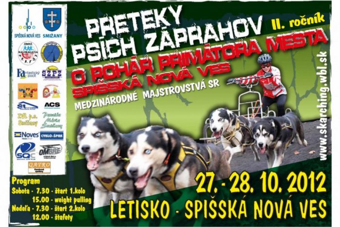 Ilustračný obrázok k článku Cez víkend na letisku preteky psích záprahov