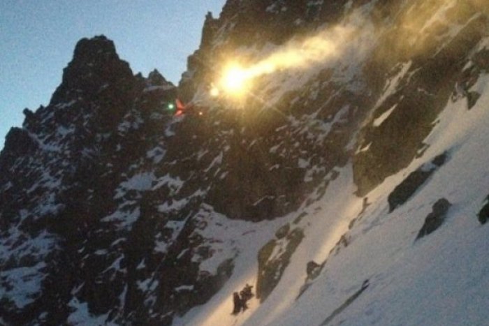 Ilustračný obrázok k článku Zo Zadného Ľadového štítu vypadol horolezec. Záchranári ho stále nenašli