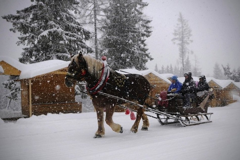 Ilustračný obrázok k článku Perinbaba zatrasie perinou: Na horách napadnú centimetre snehu