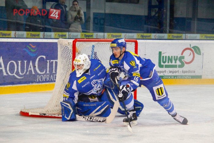 Ilustračný obrázok k článku Poprad s povinnou domácou výhrou. Zápas odchytal Sidor