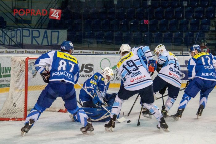 Ilustračný obrázok k článku Poprad vyhral nad Nitrou. Podarilo sa mu to len druhýkrát v sezóne