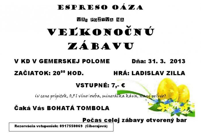 Ilustračný obrázok k článku Zažite aj vy Veľkonočnú zábavu