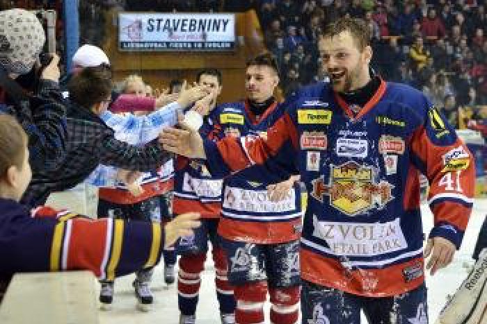 Ilustračný obrázok k článku Zvolen sa prebojoval do finále: Vychutnajte si zlomový zápas v obrazoch