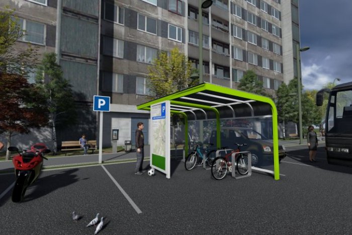 Ilustračný obrázok k článku Ďalšia novinka radnice. Cyklostojany si na Slovensku vyskúšame ako prví!