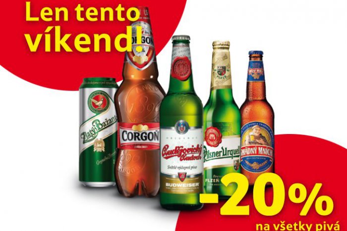 Ilustračný obrázok k článku Len tento víkend: Super zľava na všetky druhy piva