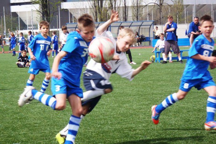 Ilustračný obrázok k článku Deväťroční futbalisti FK Pohronie si zahrali s elitou. Nesklamali!
