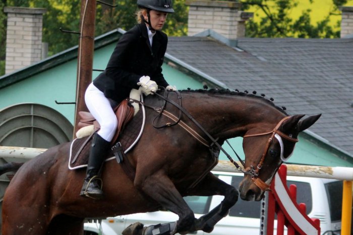 Ilustračný obrázok k článku Parkúrové preteky v Alekšinciach: Jazdcom počasie neprialo