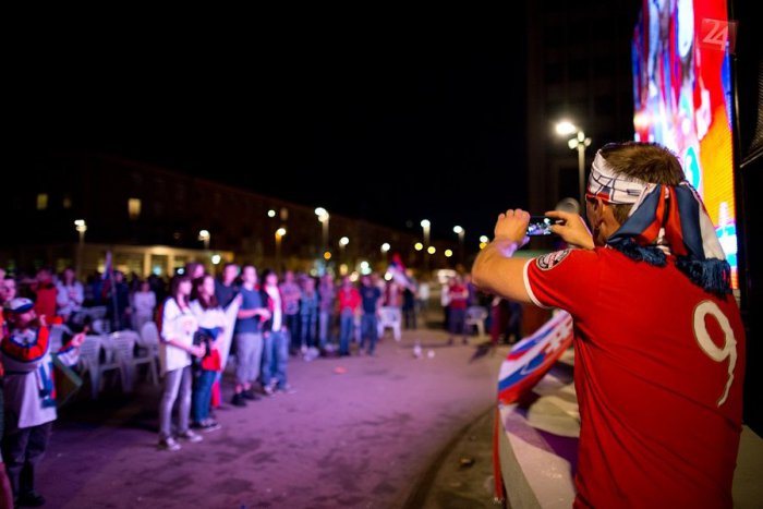 Ilustračný obrázok k článku Hokejové šialensto na žiarskom námestí? Všetko závisí od zápasu s Fínmi!