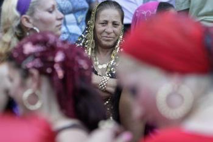 Ilustračný obrázok k článku Rómovia ukázali svoj talent a temperament: Na Zvolenskom zámku aj modelky spod Urpína