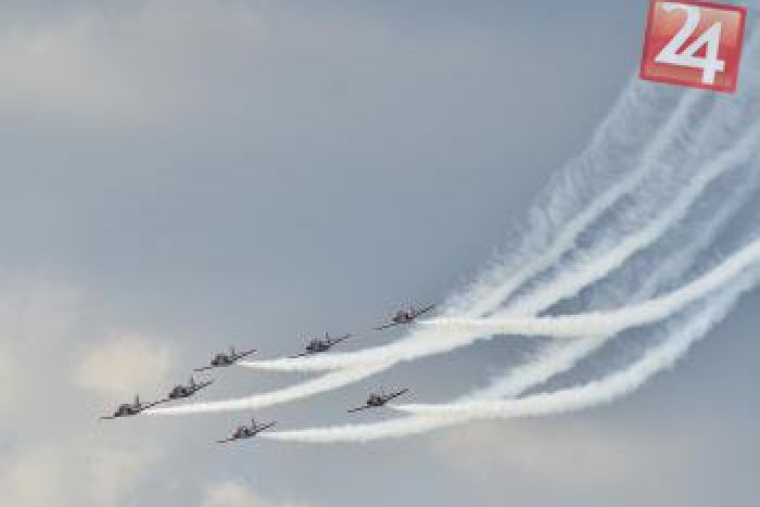 Ilustračný obrázok k článku Letecké dni: Naj letovú ukážku predviedol švédsky Gripen, prišlo 100 000 ľudí