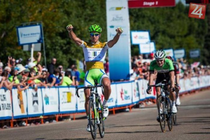 Ilustračný obrázok k článku Našiel Okolo Alberty premožiteľa: V boji o stupeň víťazov ukázal Sagan svoje šprintérske kvality