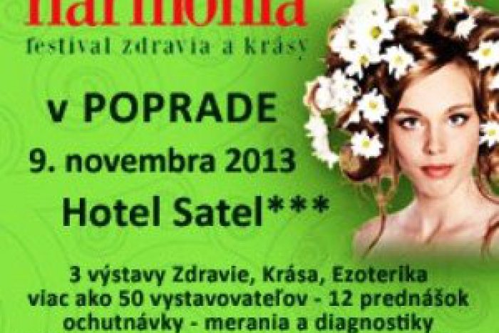 Ilustračný obrázok k článku HARMÓNIA Festival zdravia a krásy opäť aj pod Tatrami. Poznáme výhercov celodennej permanentky