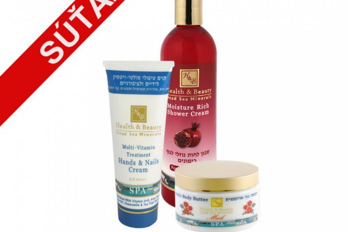 Ilustračný obrázok k článku SÚŤAŽ: Vyhrajte kozmetiku z Mŕtveho mora a presvedčte sa o jej účinkoch na vaše telo