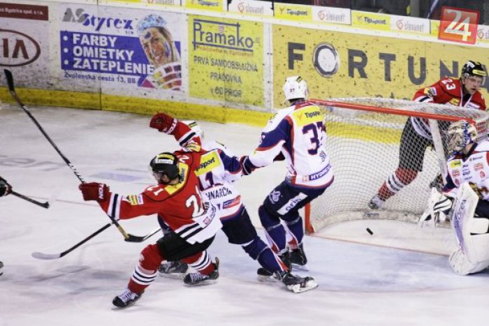 Ilustračný obrázok k článku Hokejové derby pod Urpínom: Dramatický duel so Zvolenom sa rozhodoval v druhej tretine