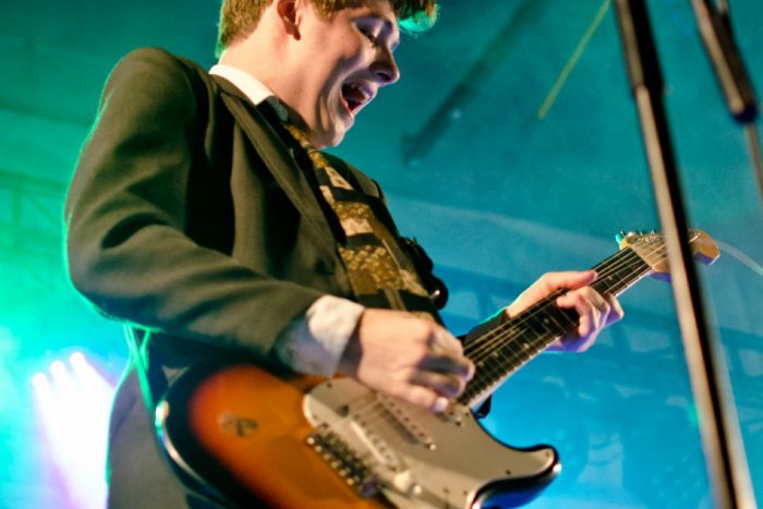 Ilustračný obrázok k článku OBRAZOM: Začínajúce kapely ukázali svoj talent: Roztočili to na minifestivale Mladí hudbou