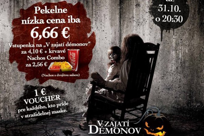 Ilustračný obrázok k článku Hrôzostrašný Halloween v CINEMAXE: Príďte sa báť s najlepším hororom tohto roka