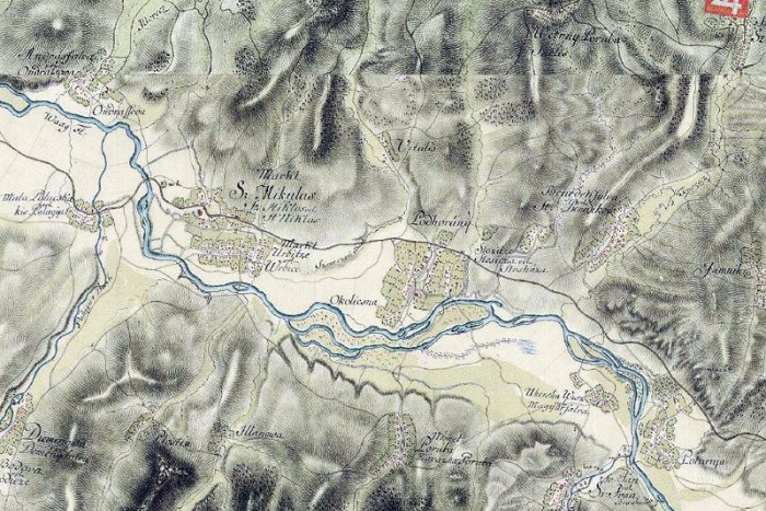 Ilustračný obrázok k článku V premenách času: Liptovský Mikuláš na historických mapách